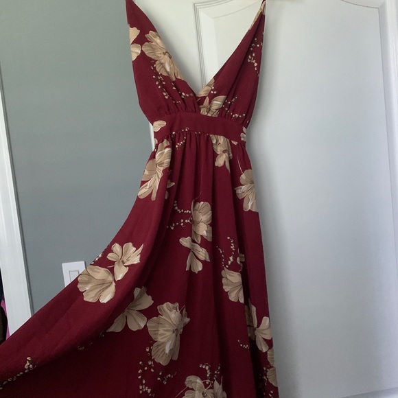 Floral Maxi Dress - Picture 1 of 2